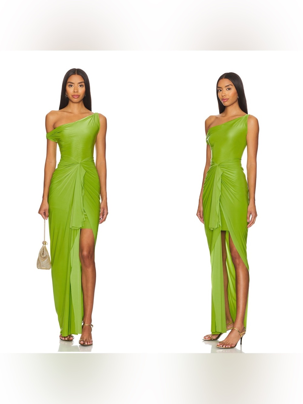 NWT DEME By Gabriella Nellie dress in green